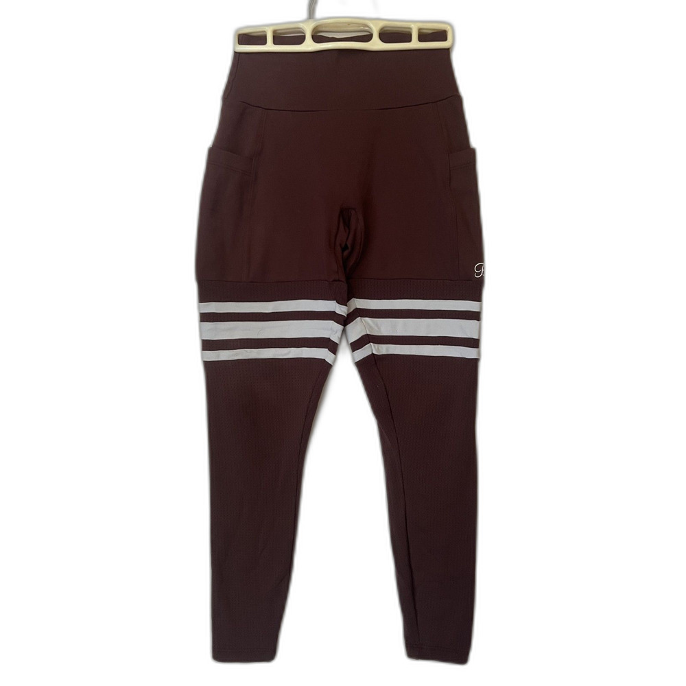 Bombshell sportswear knee high sock leggings brown